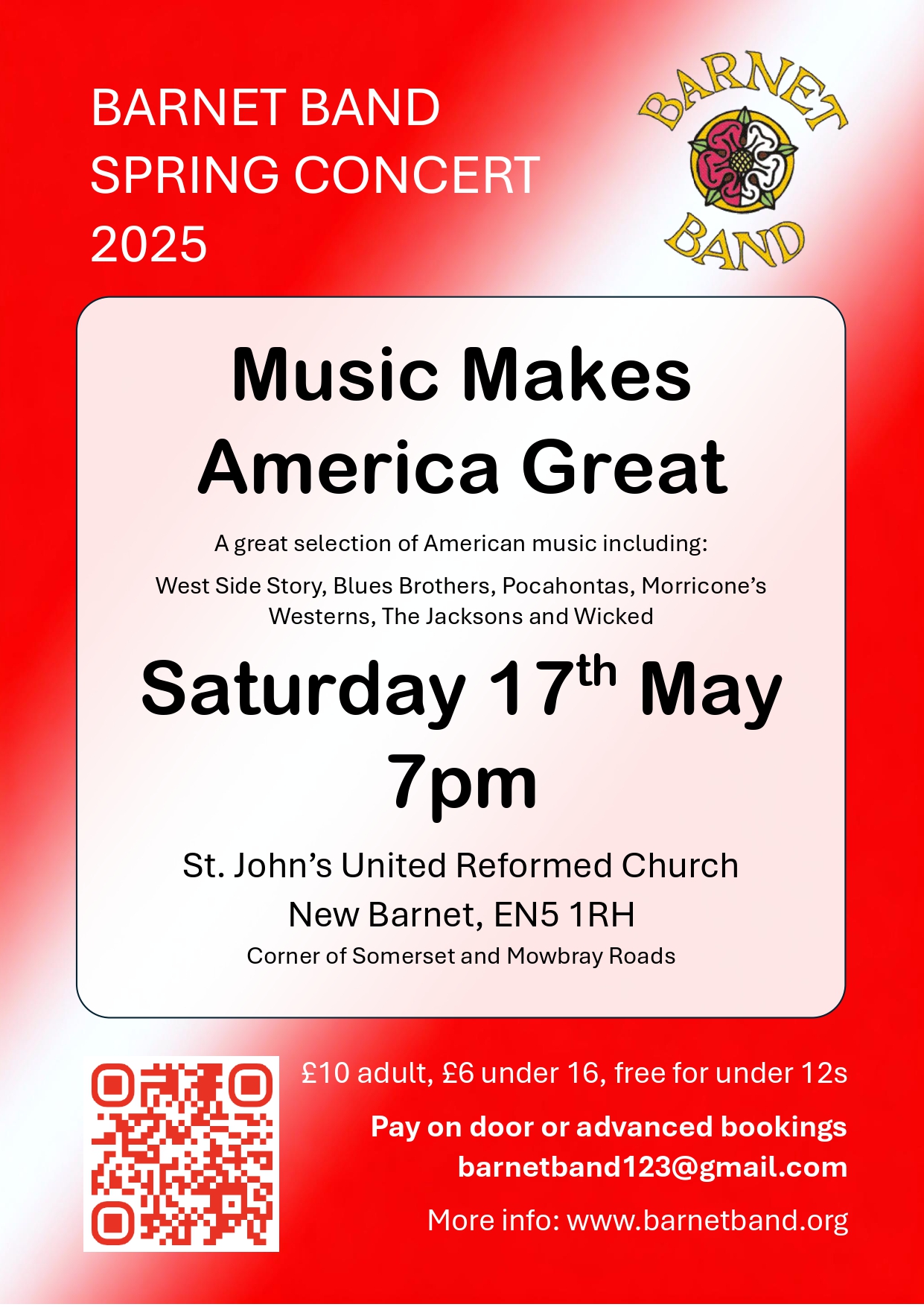 Music Makes America Great - Spring concert