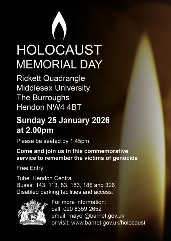 Barnet Holocaust Memorial event